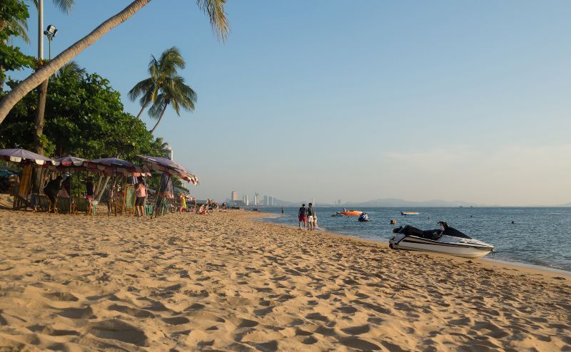 Jomtien Beach in Pattaya