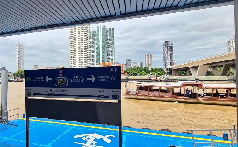 Sathon Pier Bangkok