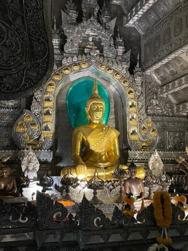 interior of the Silver Temple, Chiang Mai 