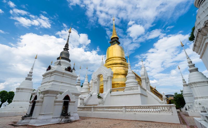 Temple Wat Suan Dok