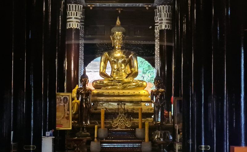 
Wat Lok Molee (Wat Lok Moli) in Chiang Mai, Thailand