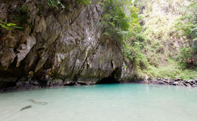 The Emerald Cave on Koh Mook, Koh Mook, Thailand
