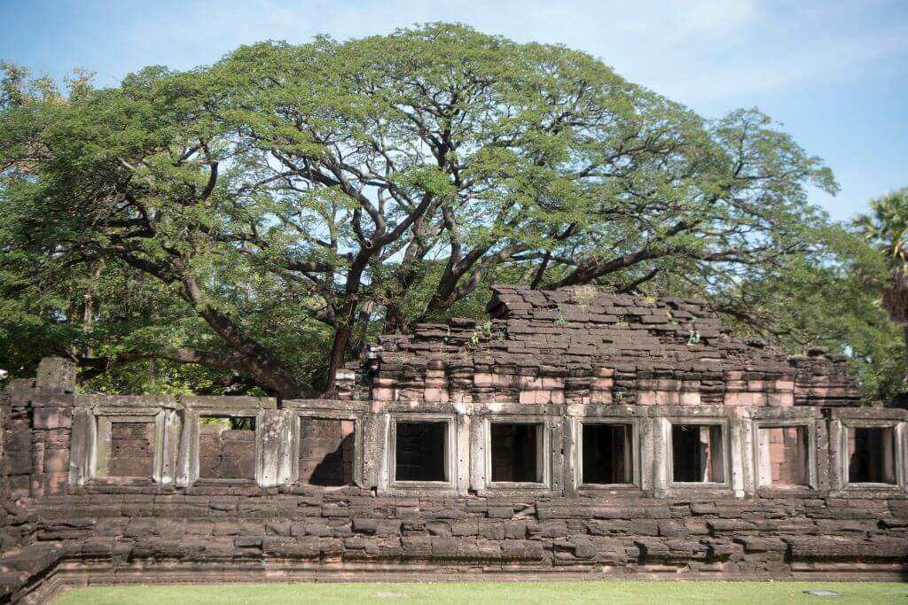 The main Courtyard and Gallery, Phimai Historical Park, Thailand