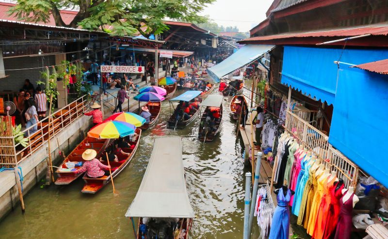 Damnoen Saduak Floating Market, Ratchaburi