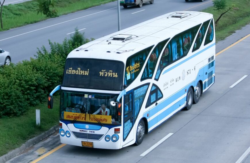 Long-distance bus Thailand