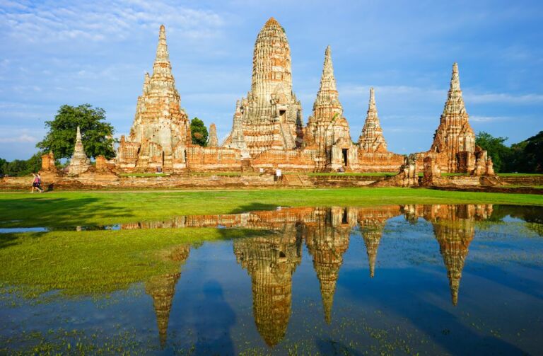 Ayutthaya in wet season