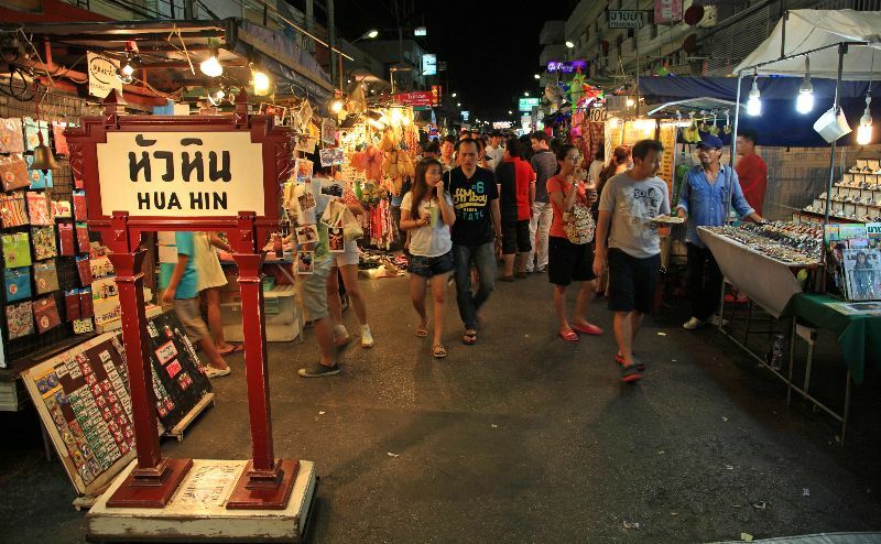 Hua Hin Night market - This one is on every night