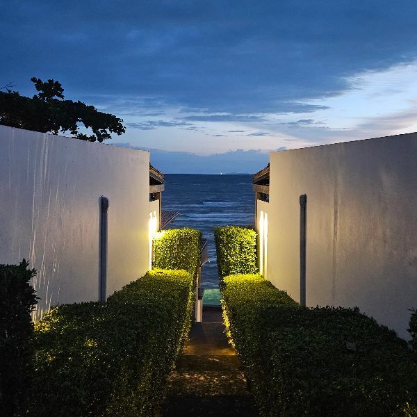 Humble Villas at night