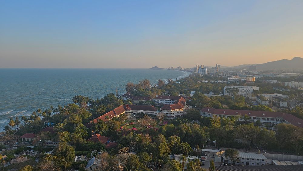 Hua Hin haze in Late January