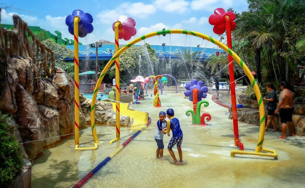 Bangkok Kids at Water park