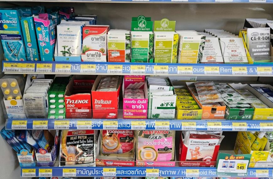 over the counter medicine in Thailand