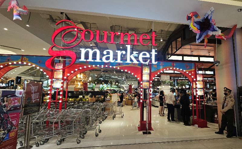 Gourmet Market a supermarket in Thailand that sells western brands