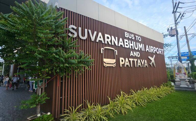 Suvarnabhumi Airport Bus station in Hua Hin