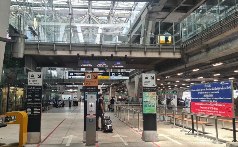 Suvarnabhumi Airport Taxi stand