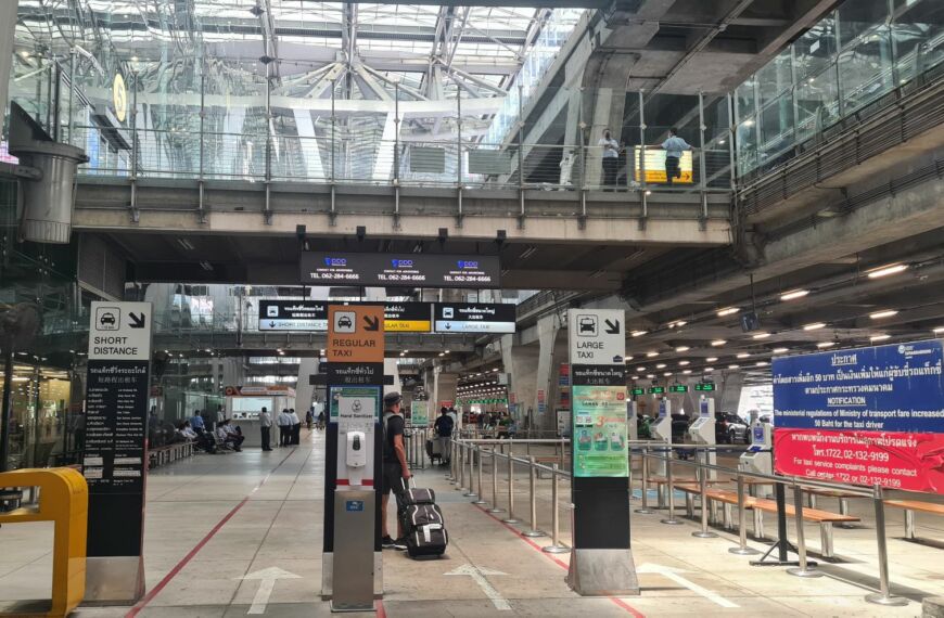 Suvarnabhumi Airport Taxi stand