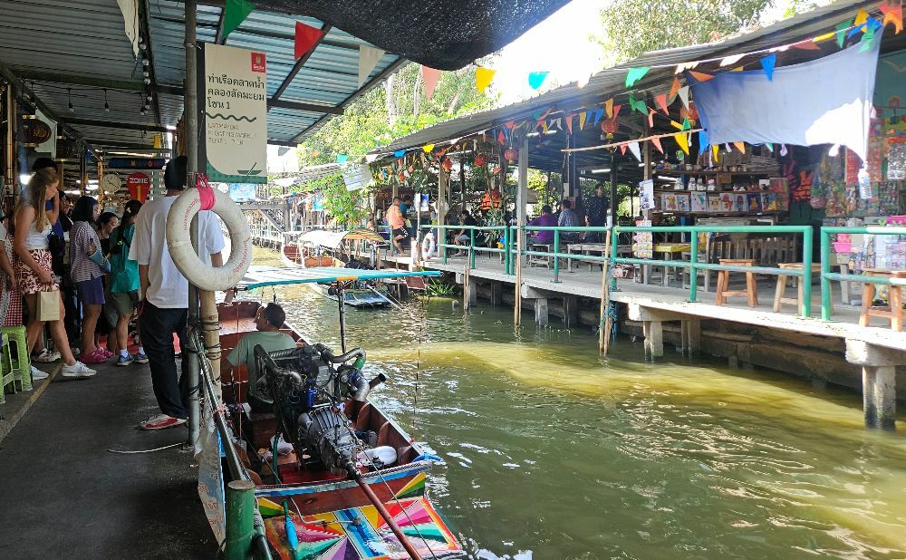 Khlong Lat Mayon Floating Market Bangkok canal