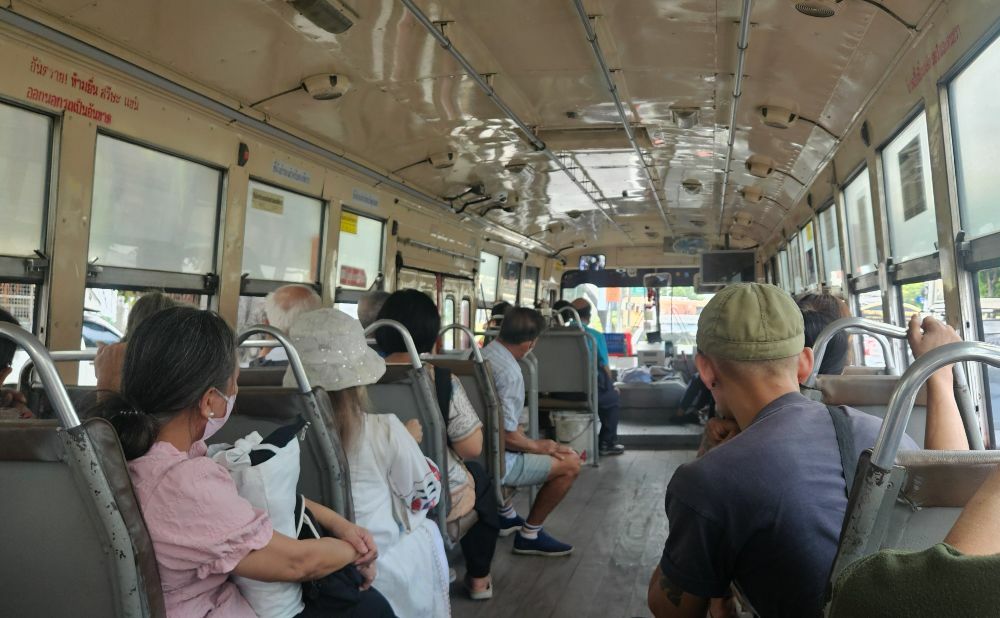 Fan bus in Bangkok 