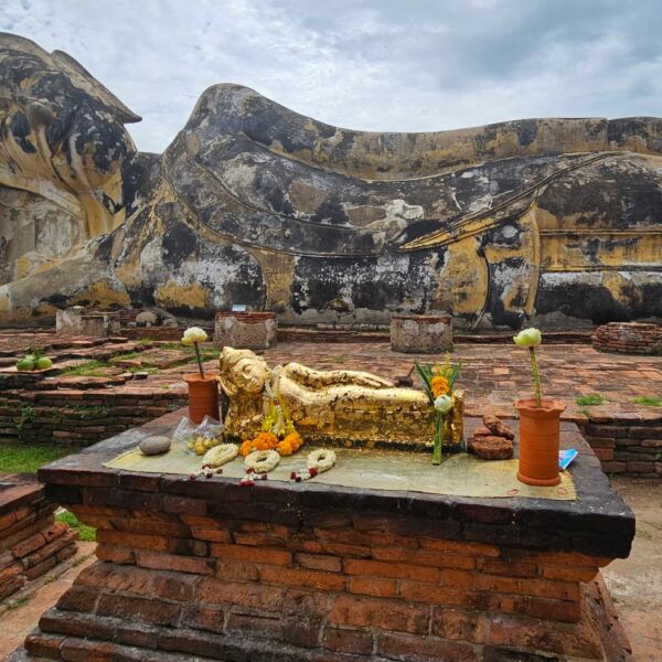 Wat Lokaya Sutha in the Ayutthaya Historical Park