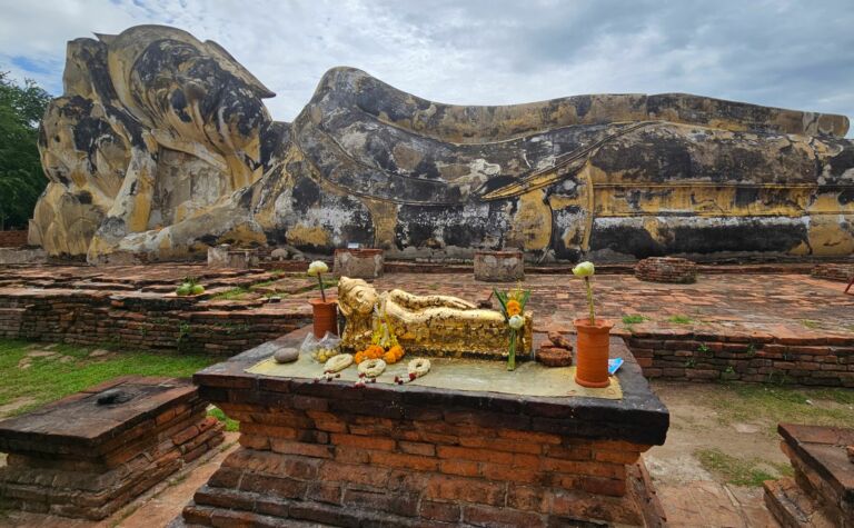 Wat Lokaya Sutha in the Ayutthaya Historical Park