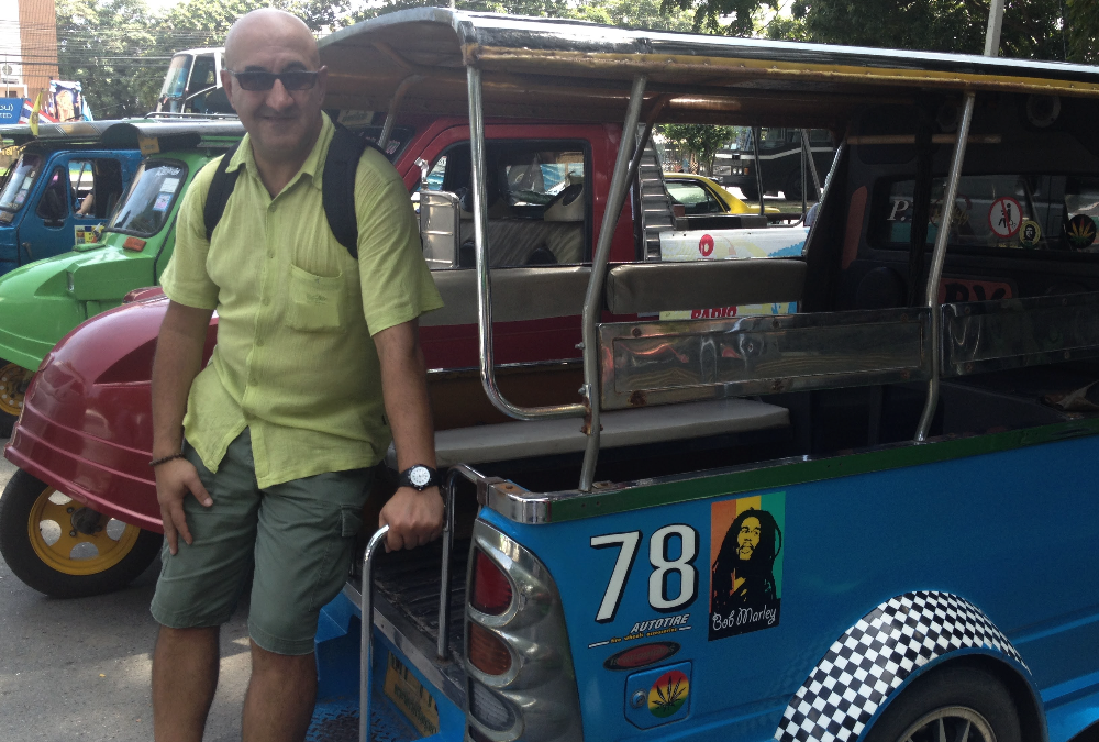 Thailand tuk tuk ayutthaya
