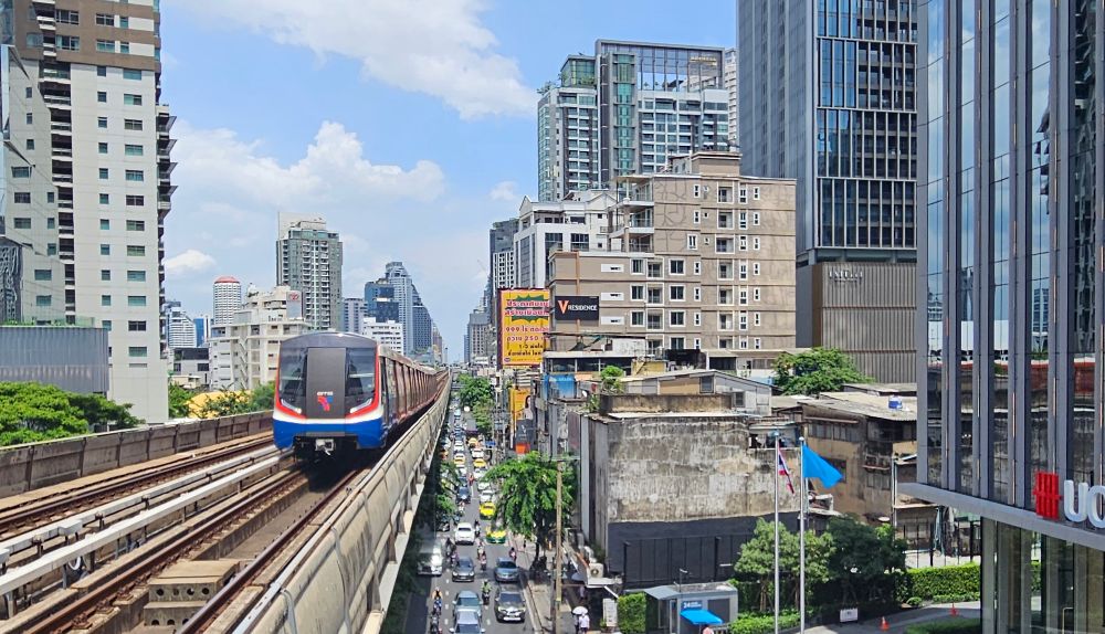 Bangkok BTS near Asok