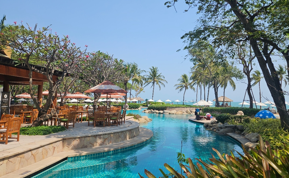 Hyatt Regency Pool Hua Hin