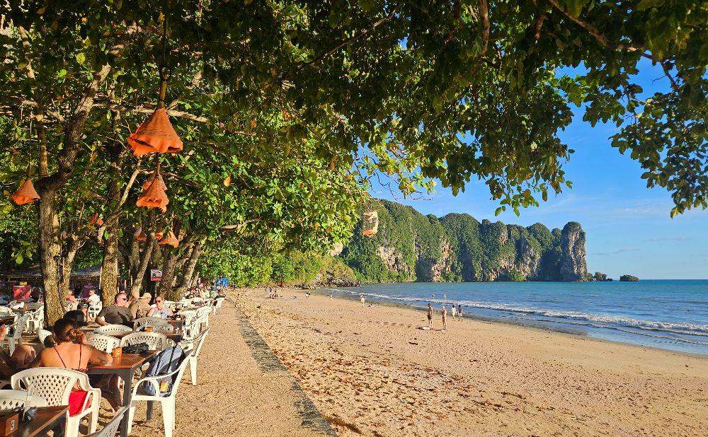 Ao Nang Beach at sunset