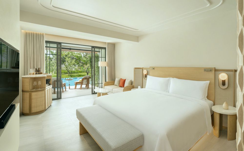 A pool access room at Centara Reserve Samui