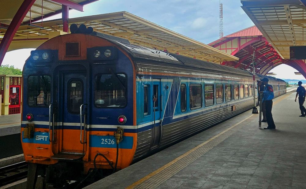 Hua Hin to Surat Thani train at Hua Hin Station