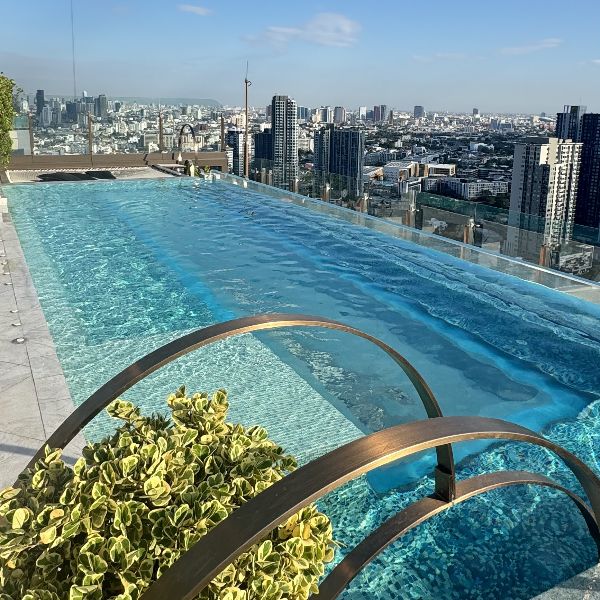 Clear skies from the roof on InnSide Bangkok