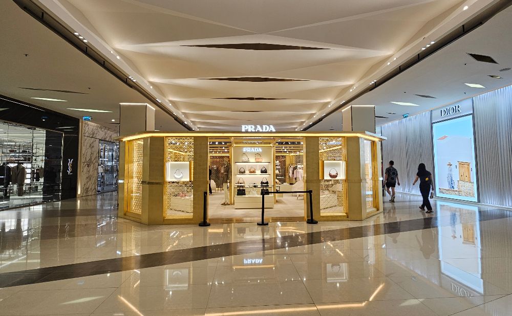 Prada Siam Paragon Mall Bangkok