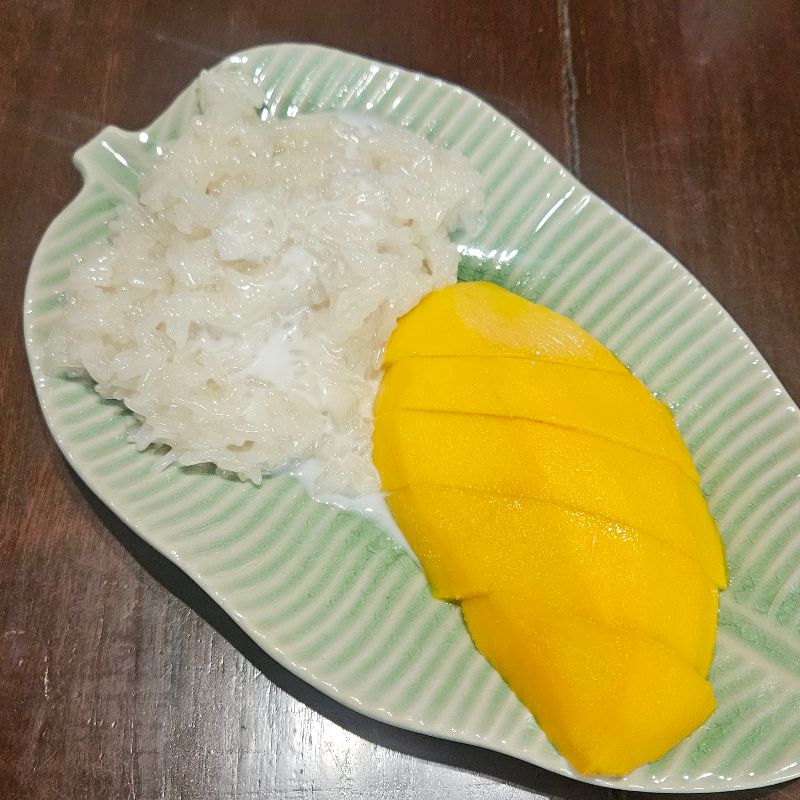 mango sticky rice my cooking class version
