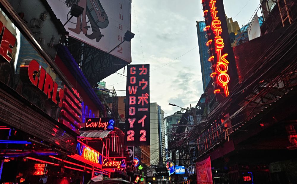 Soi Cowboy Bangkok off Sukhumvit Road
